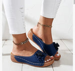 SpringSummer New Arrival A Single-flower Open-toe Sandal