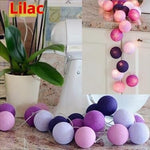 LED cotton ball lights