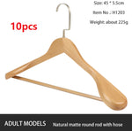 Solid Wood Hangers, Clothing Stores, Hotels, High-end Wooden