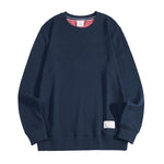 Mens Solid-color Casual Long-sleeve Hoodie