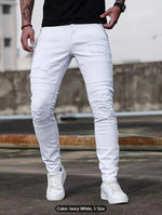 Shanxi Stretchy Slim Straight Pants