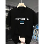 Printed Casual Loose-fitting Breathable Thin Short-sleeve Top