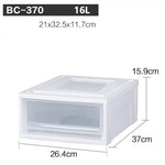 Drawer And Drawer Drawer Style Transparent Storage Box