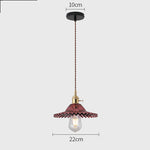 Nordic Minimalist Glass Chandelier Old Shanghai Retro