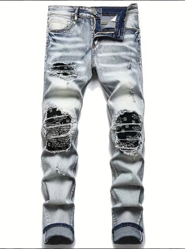 Shanxi Stretchy Slim Straight Pants