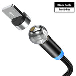 Compatible with  , 360 degree rotation of magnetic charging cable
