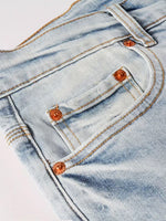 Shanxi Stretchy Slim Straight Pants