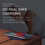 10W 5W USB Fast Wireless Phone Charger