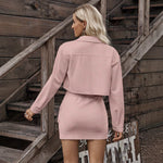Retro Tassel-studded Faux Suede A-line Mini Skirt