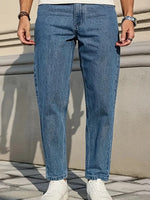 Shanxi Stretchy Slim Straight Pants