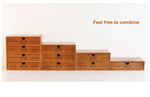 Home Use Retro Lockable Wooden Box For Storage And Organization