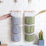 Hanging Storage Bags Wall Pocket Hanging Holder Organizer Various Storage Handheld For Home Decoration Kitchen Bathroom QW895643