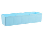 5 Grid underwear panties socks storage box plastic household finishing box