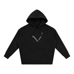 European Size Drop-shoulder Sleeve Casual Sports Hoodie Sweater