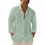 3D-printed Mens Short-sleeve Shirt, Beach Top