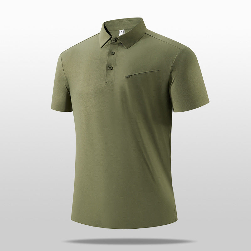 Mens Fashionable Casual Top With Zipper