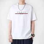 Mens Casual Loose-Fit Mesh Short-Sleeve T-Shirt