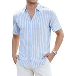 Mens Slim-fit Business Shirt Lightweight