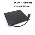 Solar Panel Fan Can Charge Mobile Phone