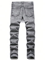 Shanxi Stretchy Slim Straight Pants