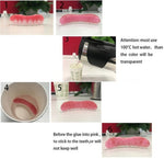 Upper and Lower Teeth Silicone Artificial Teeth Braces