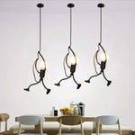 Indoor villain chandelier