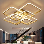Living Room Lamp Simple Modern Creative Square Dining Room Bedroom Lamp