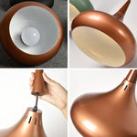 Decorative Lamps And Lanterns Modern And Simple Single Head Solid Wood Chandelier