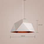 Nordic Balcony Bar Individual Single Head Restaurant Creative Geometric Chandelier