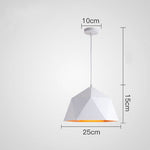 Colorful Geometric Creative Small Hanging Lamps