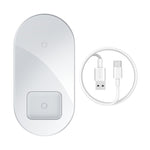 Minimalist 2-In-1 Wireless Charger Pro Version For Phones Pods