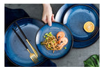 European-Style Ceramic Plate, Western Plate, Steak Plate, Disc Cake Plate, Pasta Plate, Breakfast Plate, Kiln Change Plate, Underglaze Tableware