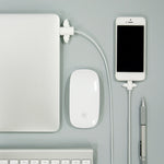Angel Creative Simple Data Cable Protective Cover Bat Mobile Phone Headset Charging Cable Anti-Breaking Protective Cover