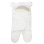 Lamb Plush Sleeping Bag Newborn Baby Swaddling Quilt