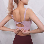 Shock-proof Running Bra Gathers Stereotype Fitness Bra
