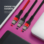 QGeeMUSB A To Type-C Fast Charge Data Cable 5V2.4A Compatible With Android Phones