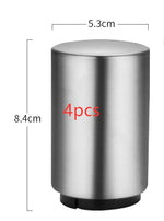 Creative Stainless Steel Beer Bottle Bar Press Opener Automatic Summer Party