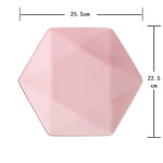 Matte Creative Ceramic Plate Western Dinner Plate