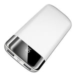 Portable with LCD display charging treasure