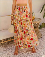 2026 Summer New Arrival, Floral Print Loose Sweet Long Dress For Women