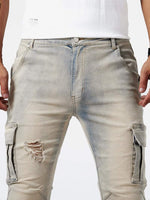 Shanxi Stretchy Slim Straight Pants