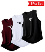 Mens Quick-Drying Sleeveless Basketball Top With American-Style Print