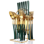 Stainless Steel Cutlery 24-piece Set Moonlight 666 West Cutlery Rack