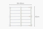 Retractable tiered shelf wardrobe storage cabinet cabinet bathroom partition shelf