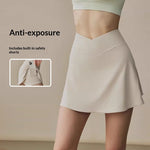 Plus-size Yoga Skirt-pants Set