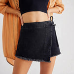 Summer New Womens Denim A-Line Skirt