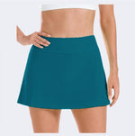 Womens Tennis Golf High-Waisted Skirt