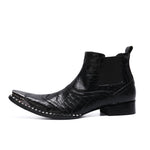 Men's British-style High-top Shoes Summer Breathable Chelsea Boots