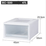 Drawer And Drawer Drawer Style Transparent Storage Box