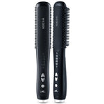 Straight hair comb curling iron
